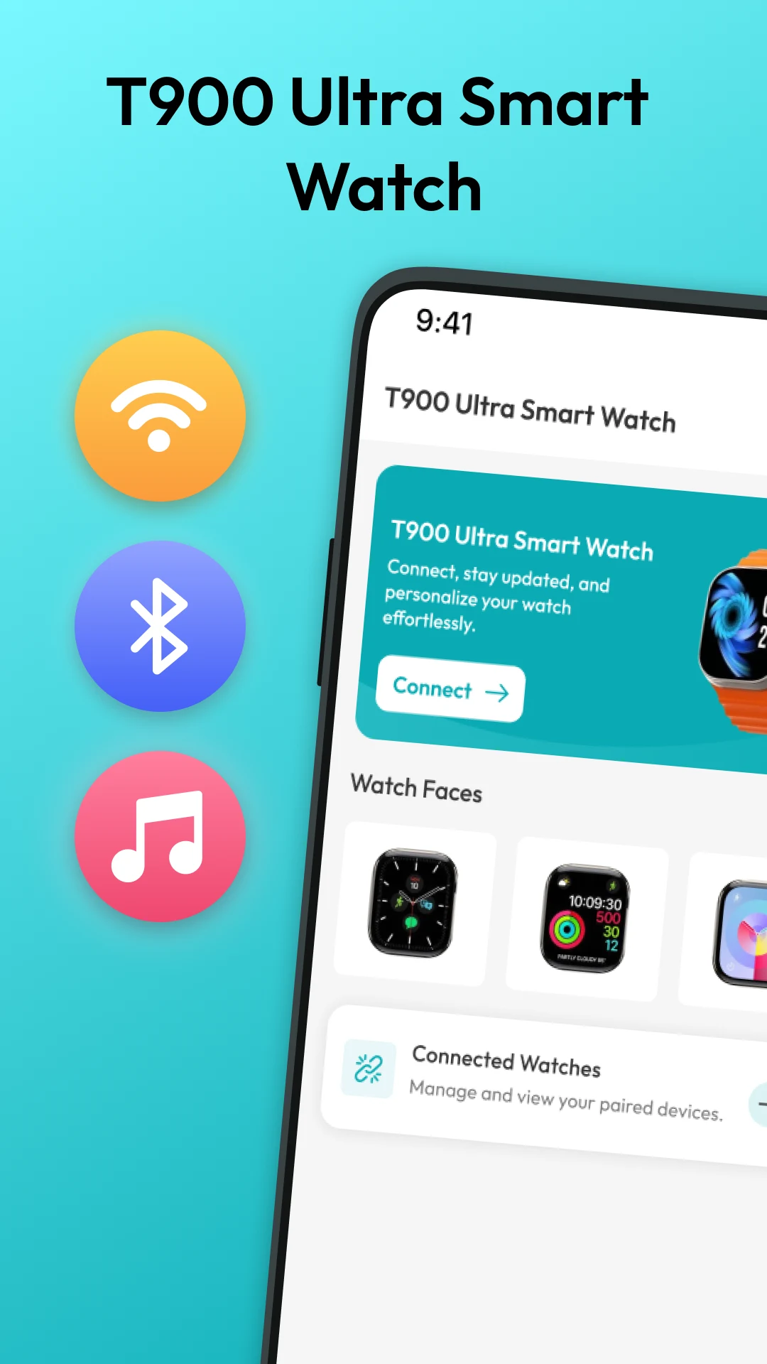 T900 Ultra Smart Watch App screenshot